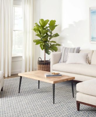 M&eacute;lange Diamond Cotton DA887 9'x12' Area Rug