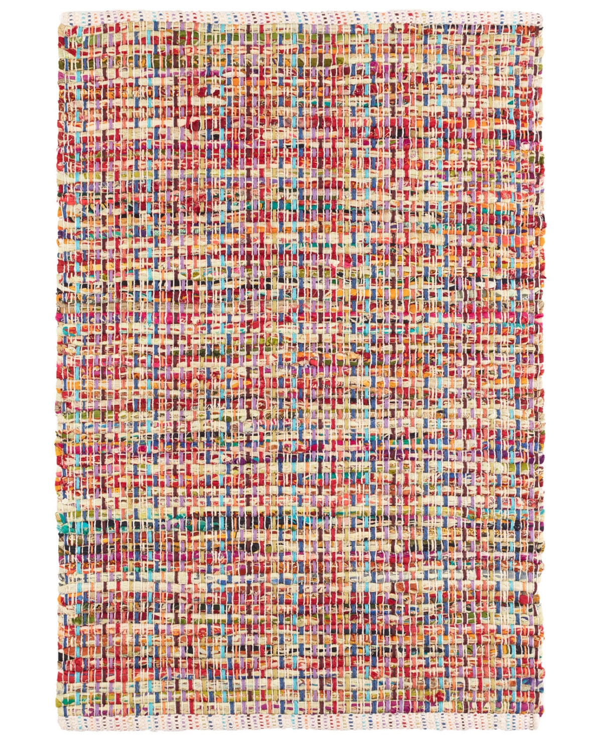 Dash And Albert Rugs By Annie Selke Vista Chindi Da863 6'x9' Area Rug In Multi