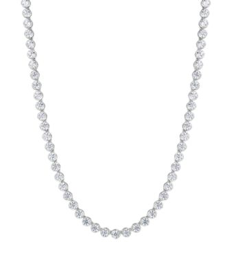 Lab Grown Diamond 16" Tennis Necklace (7 ct. t.w.) in 14k White Gold