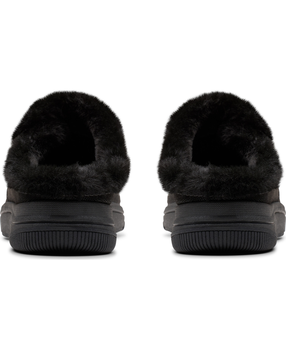 Clarks Women's Cloudsteppers Breeze Myth Round Toe Mules In Black