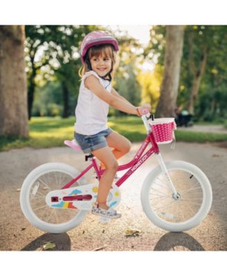 Kids Bicycle 18 Inch Toddler and Kids Bike with Training Wheels for 6-8 Year Old Kids