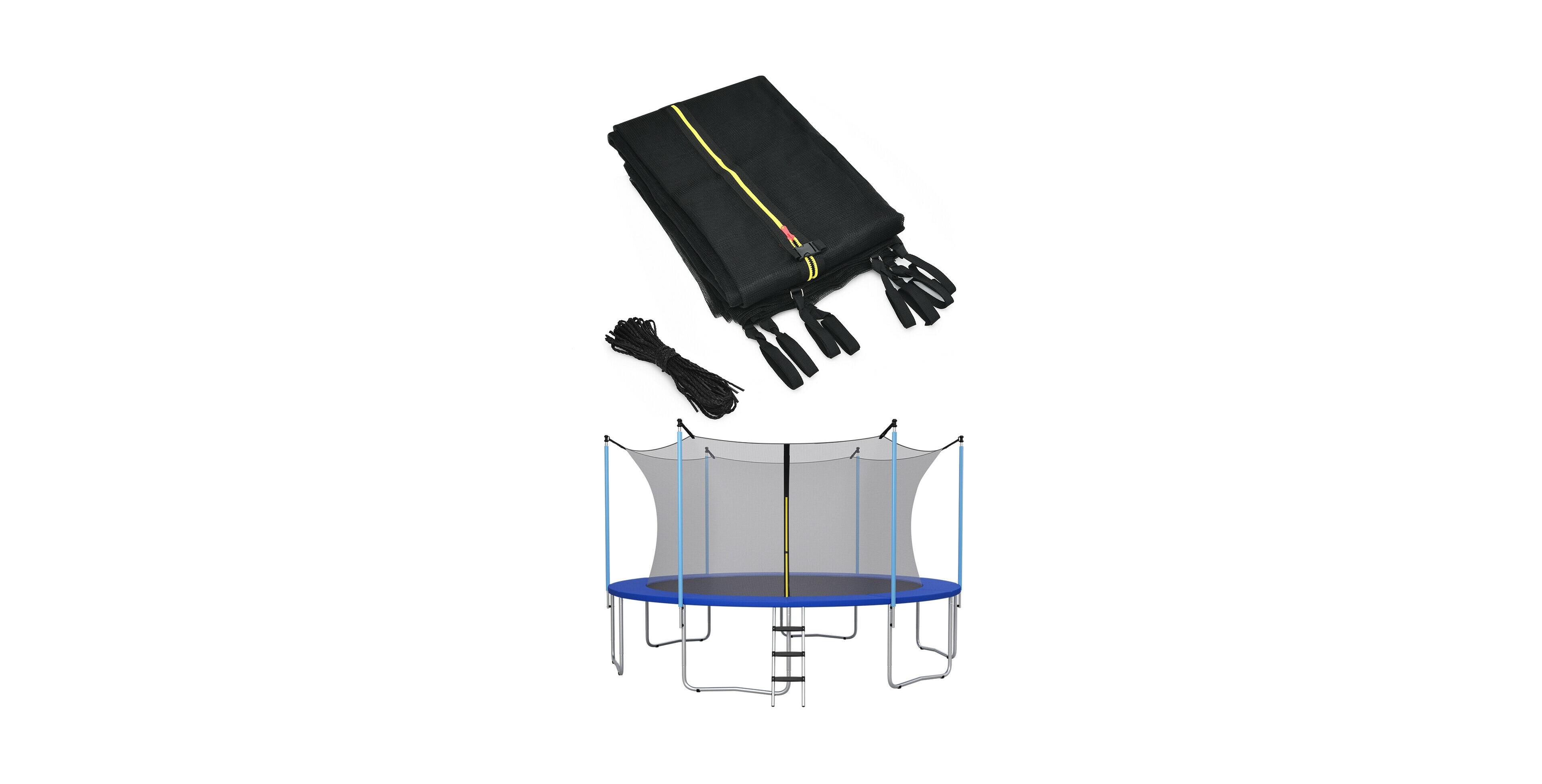 Replacement Weather-Resistant Trampoline Safety Enclosure Net