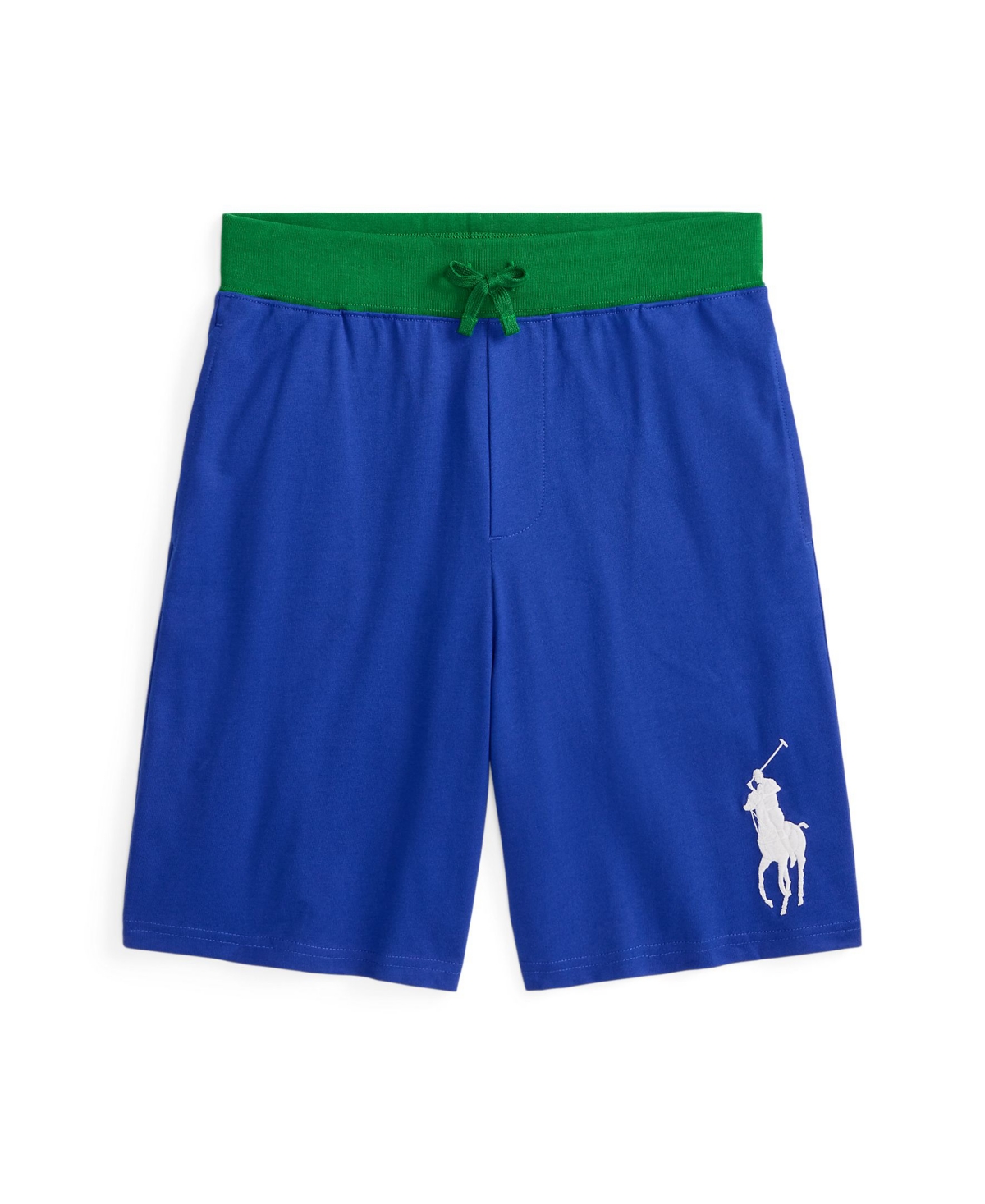 Polo Ralph Lauren Big Boys Big Pony Cotton Jersey Shorts - Blue