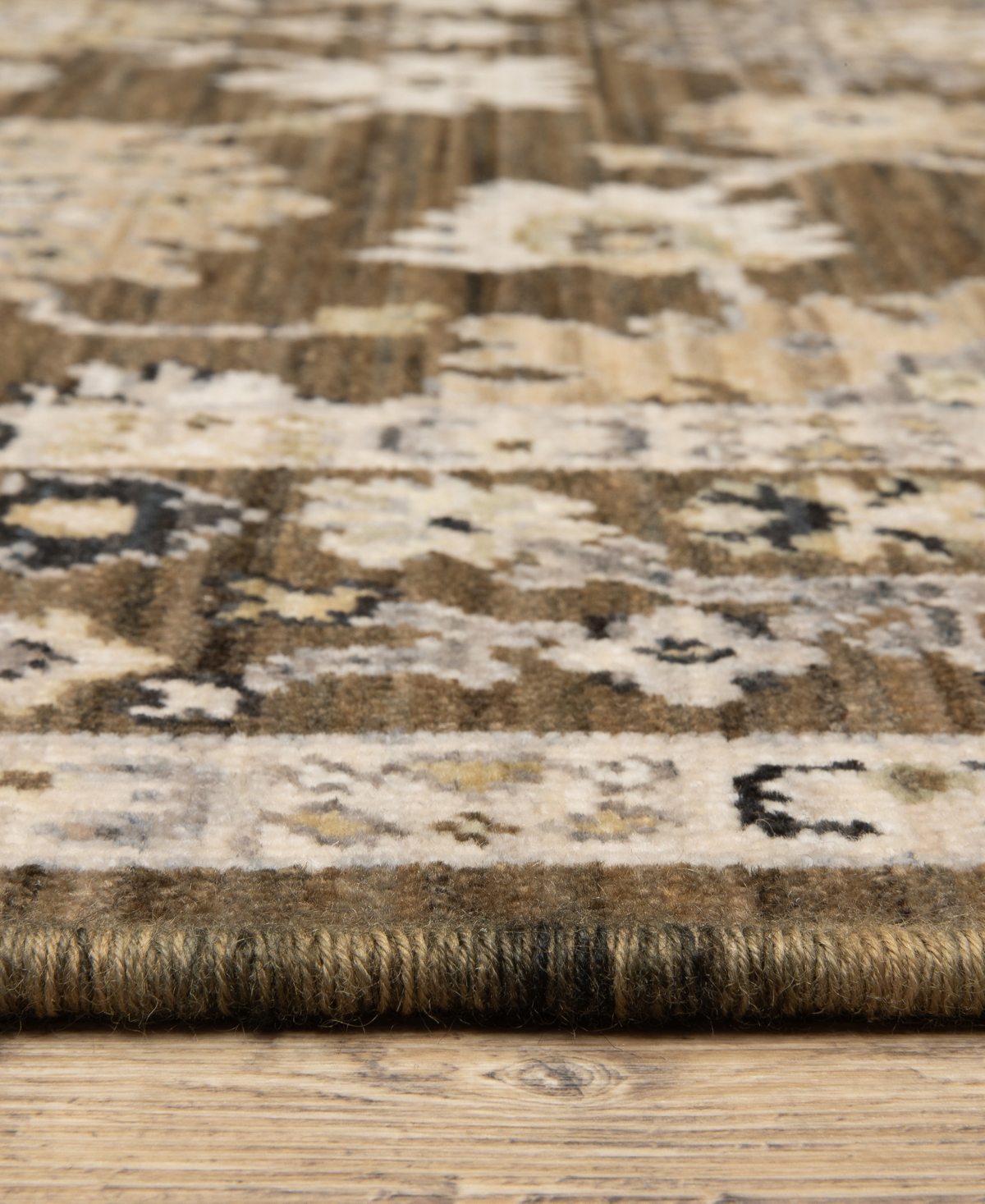 Oriental Weavers Acacia Aca01 2'6"x10' Runner Area Rug In Brown