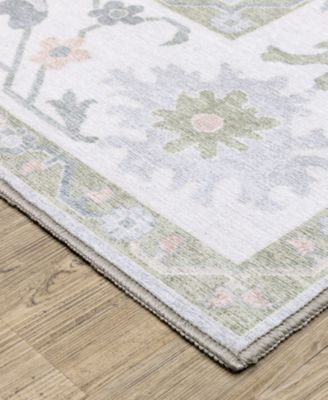 Addison Machine Washable ADD06 3'3"x5' Area Rug