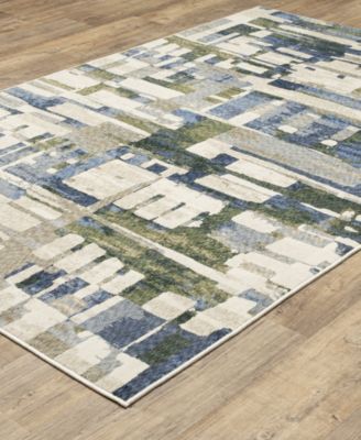 Tisdell TIS01 3'9"x5'2" Area Rug