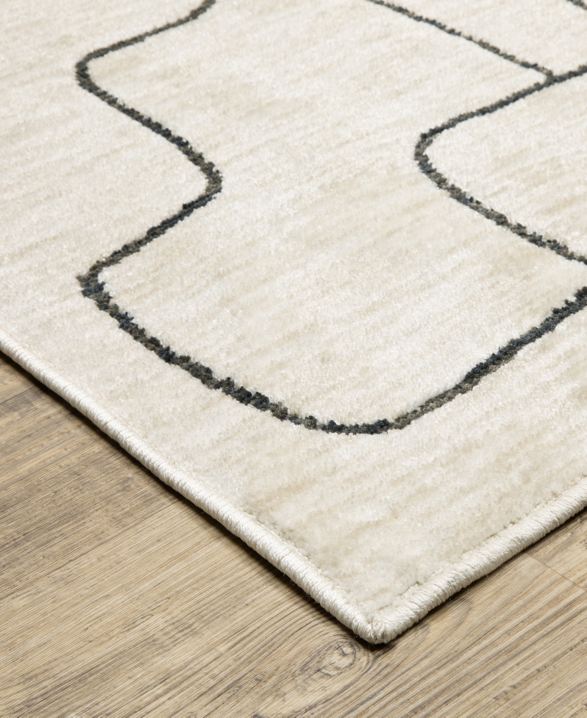 Oriental Weavers Hunter Hnt06 9'10"x12'10" Area Rug In Neutral