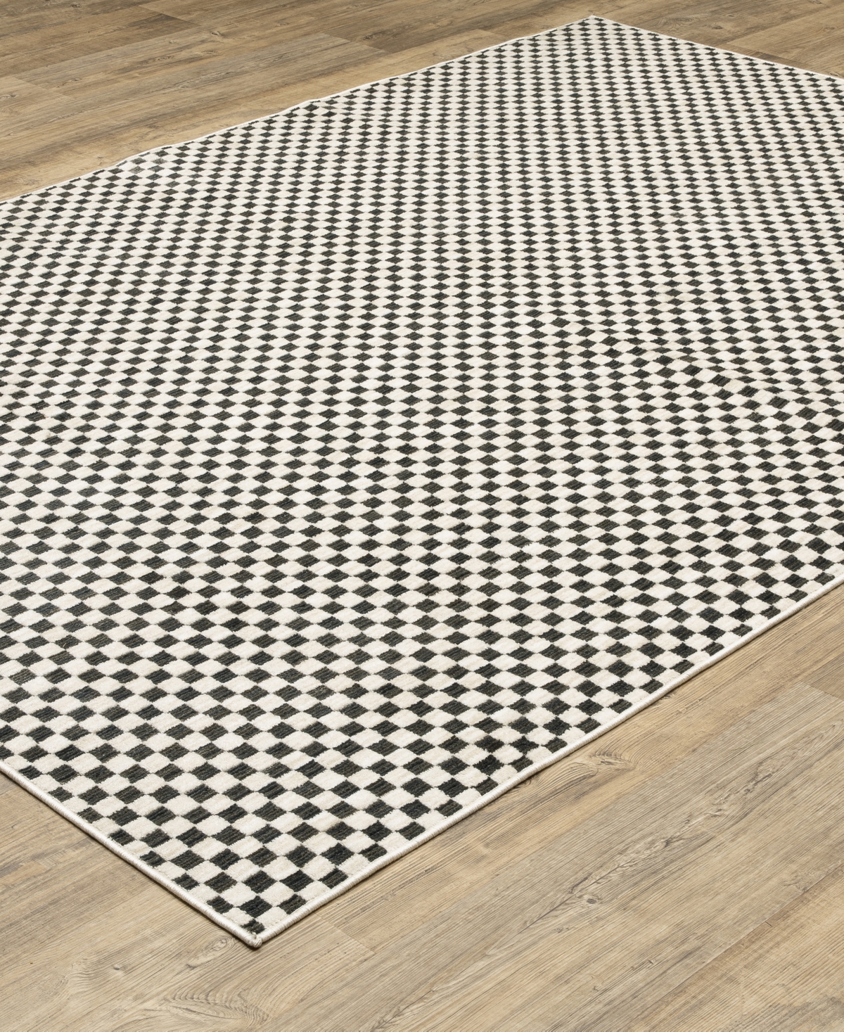 Oriental Weavers Hunter Hnt02 7'10"x10' Area Rug In Black
