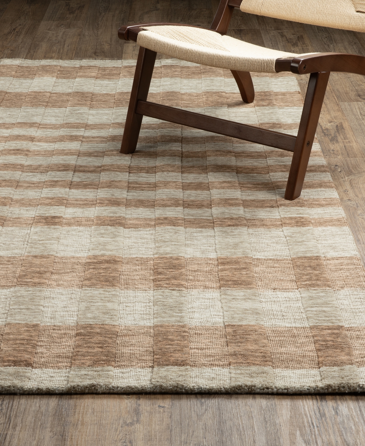 Oriental Weavers Thatcher Tha04 5'x8' Area Rug In Brown