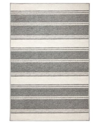 Dash and Albert Rugs by Annie Selke - Bowman Stripe Machine Washable DA2338 8'x10' Area Rug