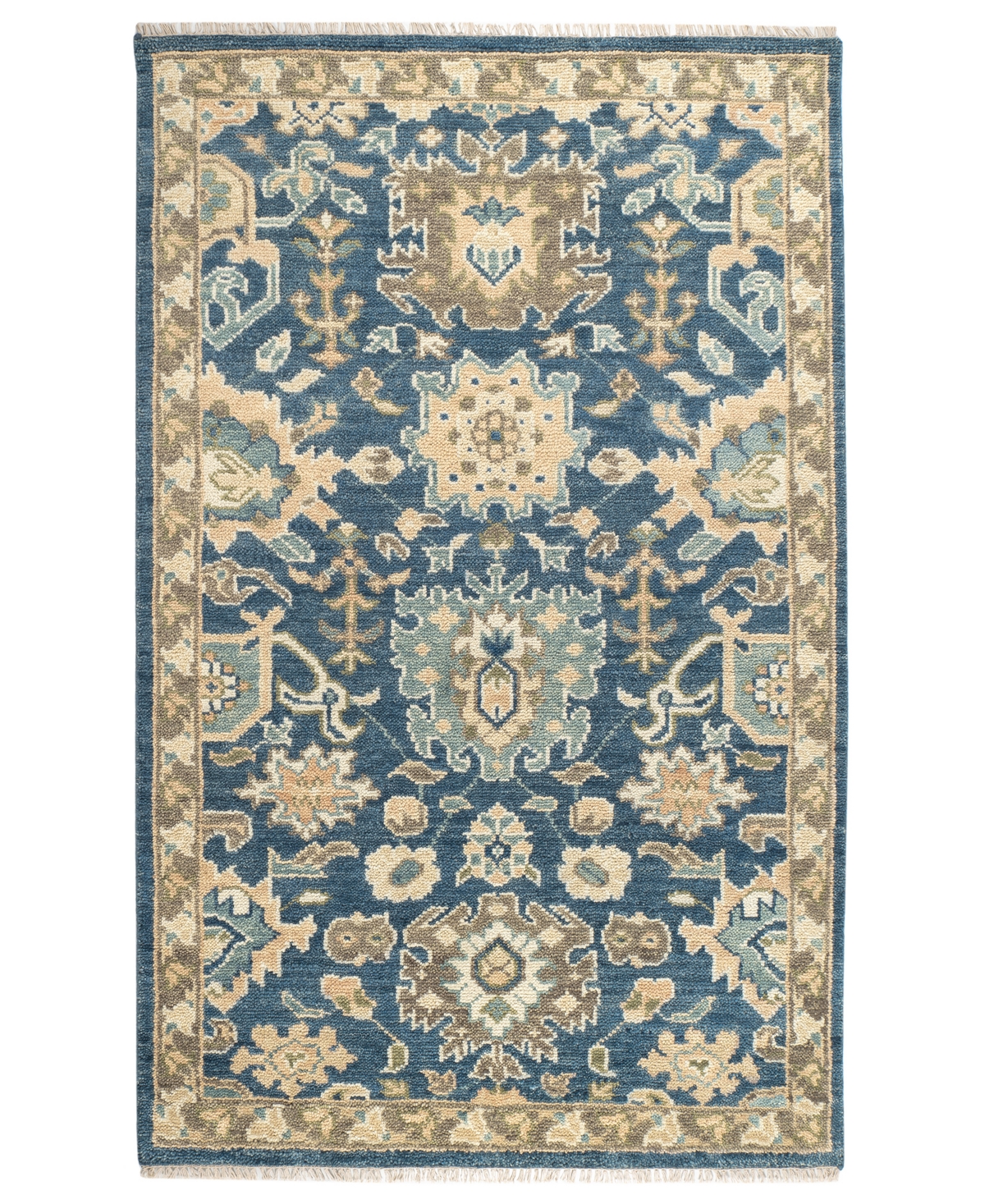 Dash And Albert Rugs By Annie Selke Camille Da2314 9'x12' Area Rug In Blue