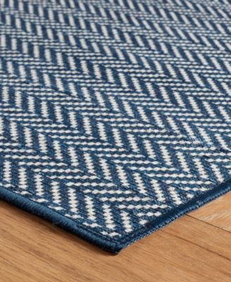 Herringbone Machine Washable DA2039 6'x9' Area Rug