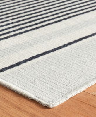 Gunner Stripe Machine Washable DA2038 2'x3' Area Rug
