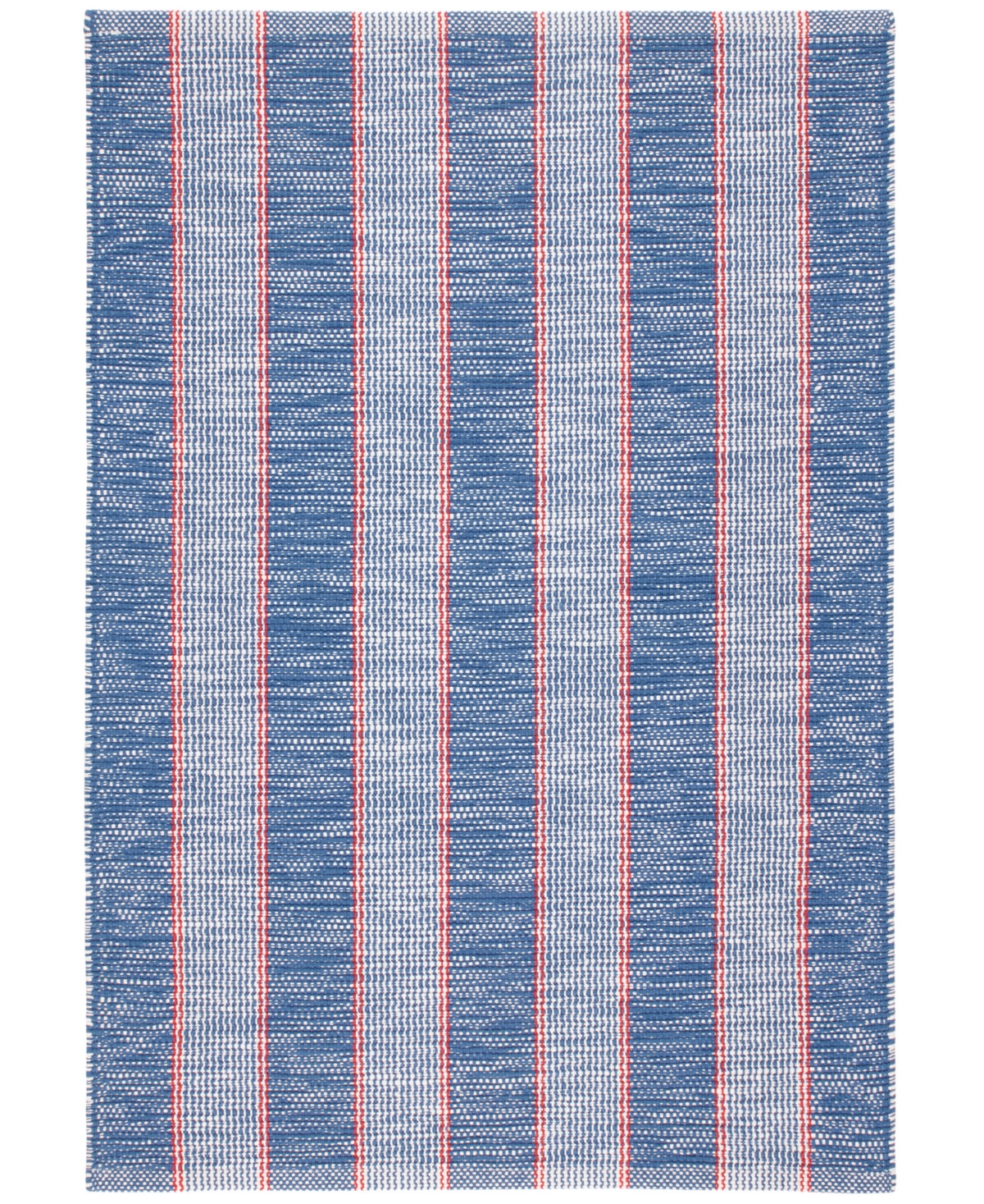 Dash And Albert Rugs By Annie Selke Hillsgrove Stripe Da1958 3'x5' Area Rug In Blue