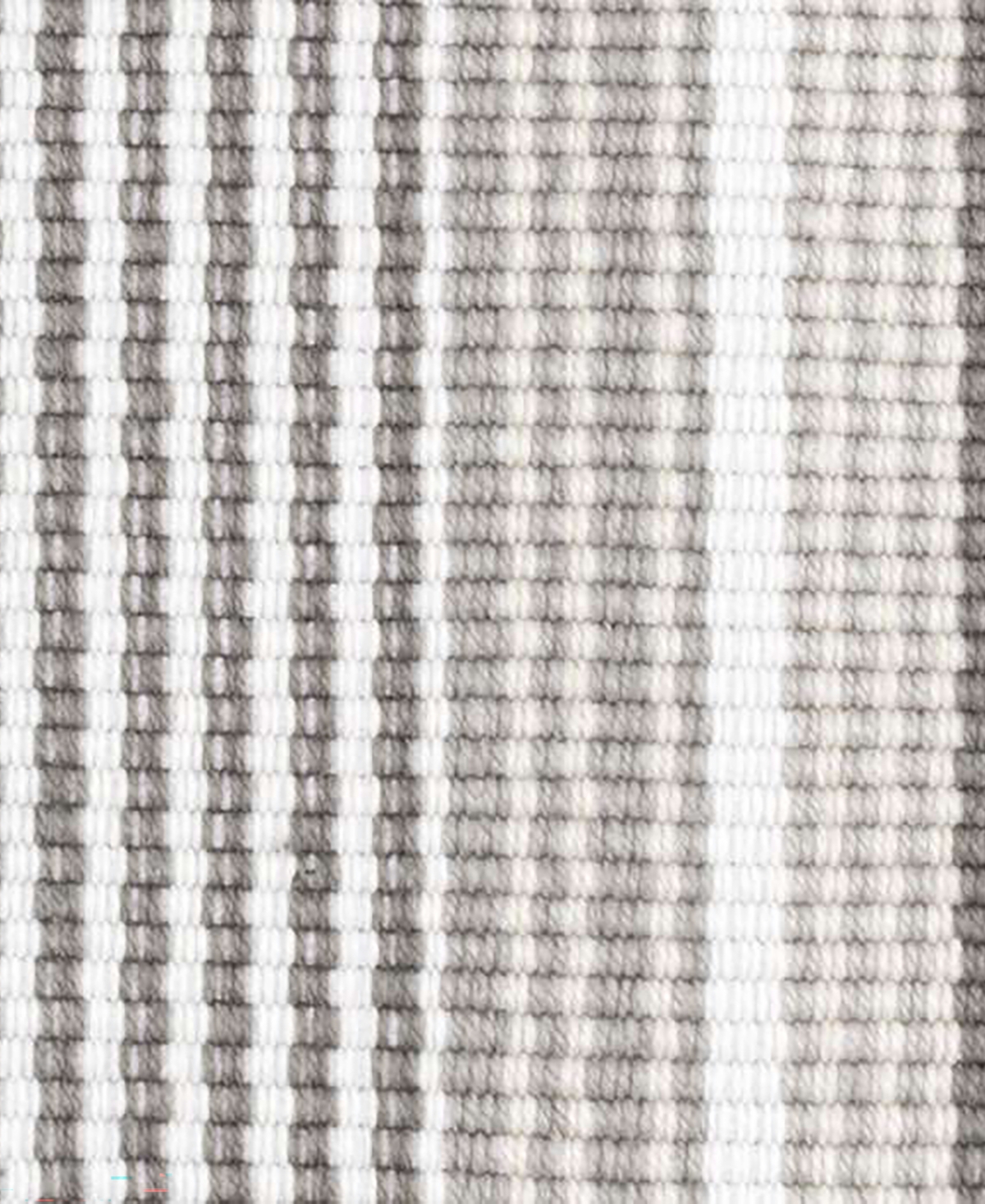 Dash And Albert Rugs By Annie Selke Gradation Ticking Indoor/outdoor Da169 6'x9' Area Rug In Gray