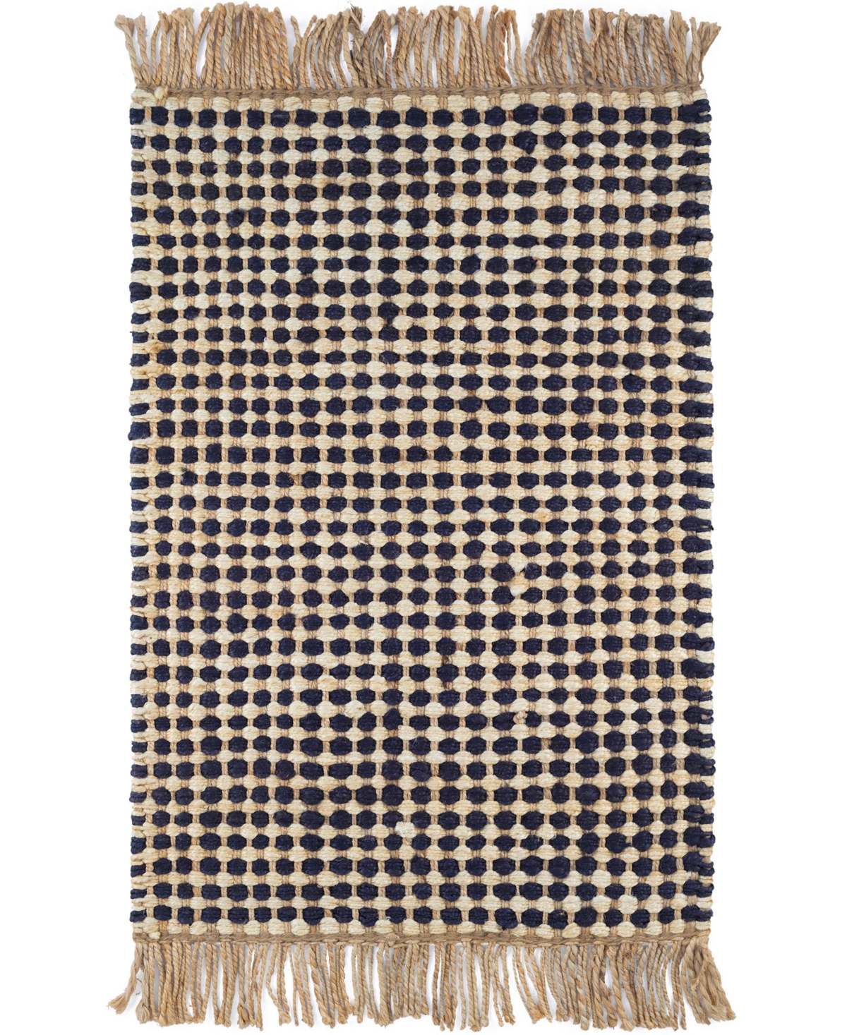 Dash And Albert Rugs By Annie Selke Kuba Da978 8'x10' Area Rug In Black