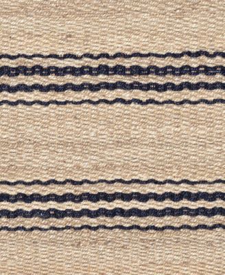 Jute Ticking RDA321 3'x5' Area Rug