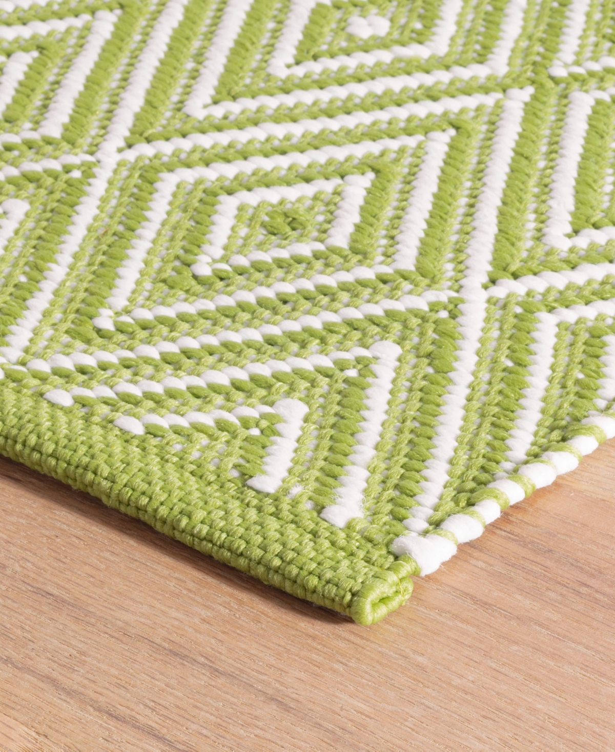 Dash And Albert Rugs By Annie Selke Diamond Indoor/outdoor Rdb100 2'x3' Area Rug In Green