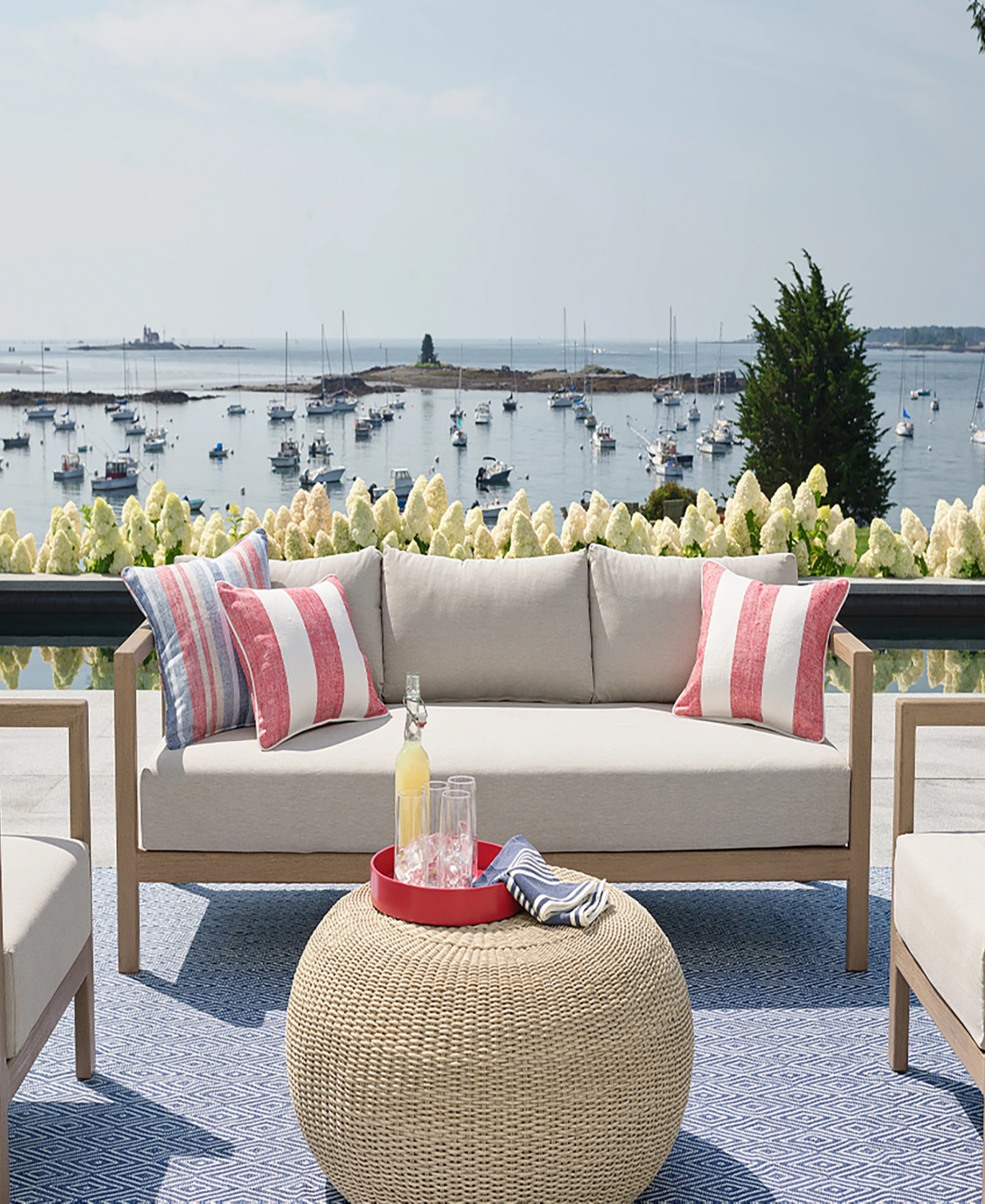 Dash And Albert Rugs By Annie Selke Diamond Indoor/outdoor Rdb098 4'x6' Area Rug In Multi