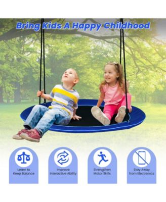 40 Inches Saucer Tree Swing for Kids and Adults