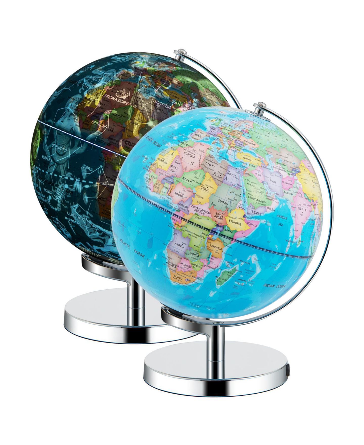 Детская игрушка Mecale 3-in-1 Illuminated Constellation Globe, Ages 5-10, цвет: Тёмный синий — фото 3