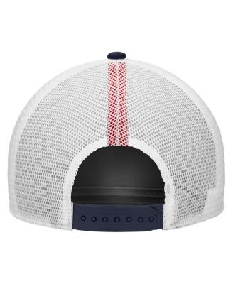 Men's and Women's Navy USWNT Rise Printed Trucker Adjustable Hat