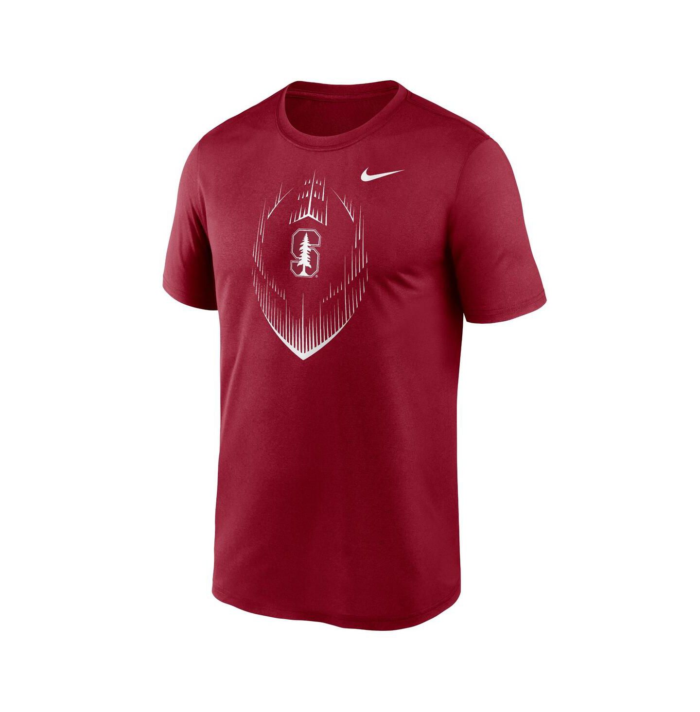 Мужская футболка Nike Cardinal Stanford Cardinal Primetime Legend Icon Performance — фото 2