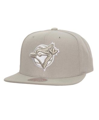 Mitchell & Ness - Men's Gray Toronto Blue Jays Snapback Hat