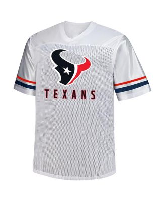 Men's C.J. Stroud White Houston Texans Big Tall V-Neck Fashion Jersey