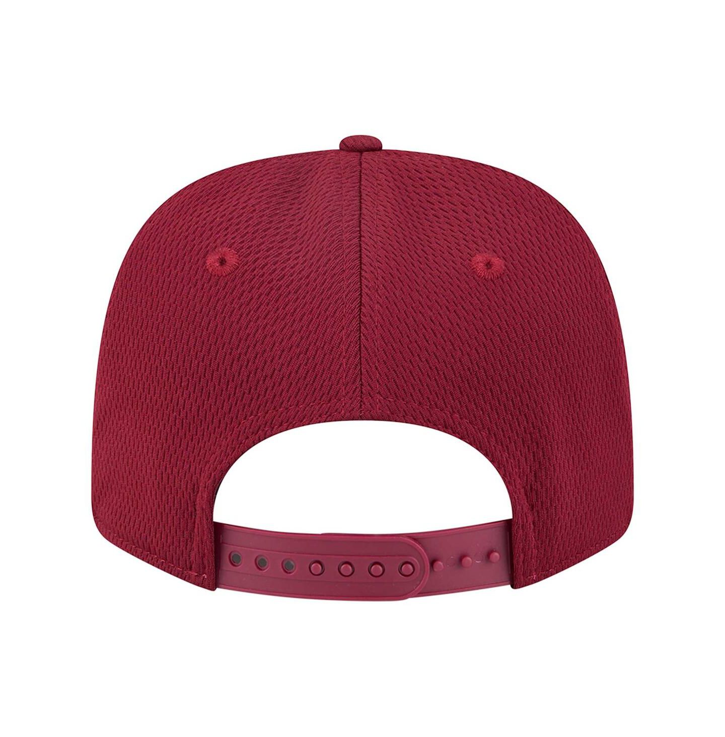 Мужская кепка New Era Garnet Florida State Seminoles Patched 9SEVENTY Stretch-Snap Adjustable Hat — фото 4