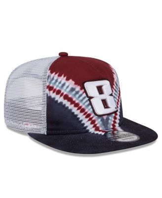 Men's Black Kyle Busch Golfer Tie-Dye Snapback Hat