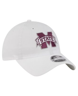 Men's White Mississippi State Bulldogs Active Ripstop 9TWENTY Adjustable Hat