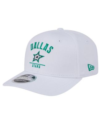 New Era - Men's White Dallas Stars Team Lockup Basic 9SEVENTY Adjustable Hat