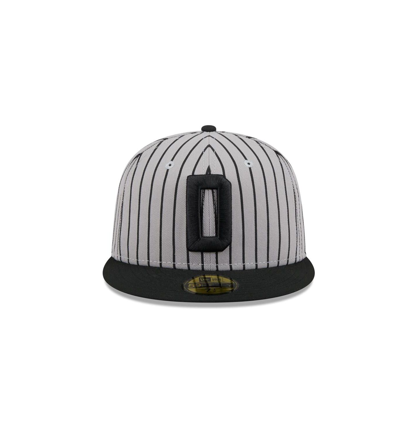 Мужская кепка New Era Gray Frisco RoughRiders Theme Nights 59FIFTY Fitted Hat — фото 2
