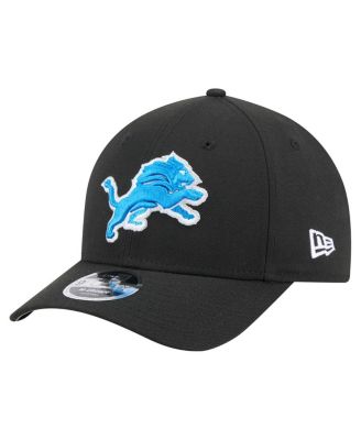 New Era - Men's Black Detroit Lions Team Collection 9FORTY M-Crown Adjustable Hat