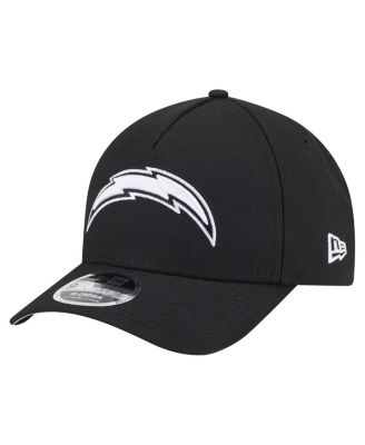 New Era - Men's Black Los Angeles Chargers Team Collection 9FORTY M-Crown A-Frame Adjustable Hat