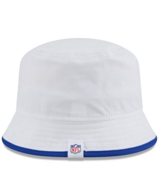 Men's White Los Angeles Rams 2025 NFL Training Camp Stretch Bucket Hat
