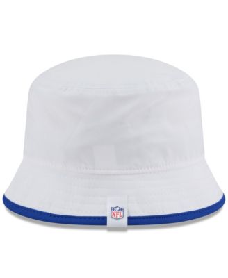 Men's White Buffalo Bills 2025 NFL Training Camp Stretch Bucket Hat