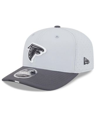 New Era - Men's Gray/Graphite Atlanta Falcons 2025 NFL Training Camp 9SEVENTY Adjustable Hat