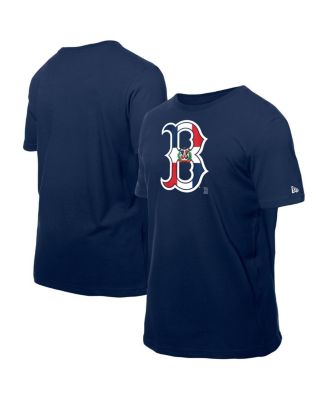 New Era - Men's Navy Boston Red Sox Dominican Republic Flag Logo T-Shirt