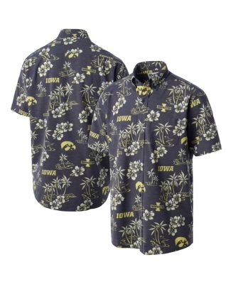 Reyn Spooner - Men's Black Iowa Hawkeyes Classic Button-Up Shirt