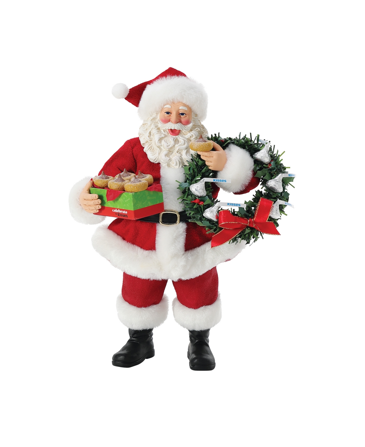 Department Five Possible Dream Santa Kisses For Santa Figurine In Multi