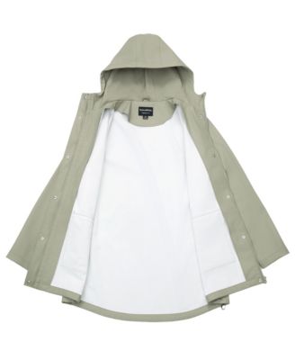 Women's Waterproof Rain Coat Rubberized Jacket