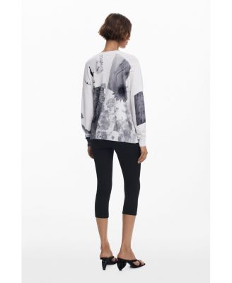 Women's Fine collage sweater