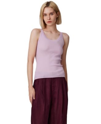 Women's Scoop Neck Tank Top | 75% Merino Wool 25% Silk Ultra-Soft Layering Essential | Natrual Moisture Wicking Sweater