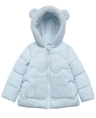 Toddler Girls Soft Lined Puffer Jacket 2T-5T