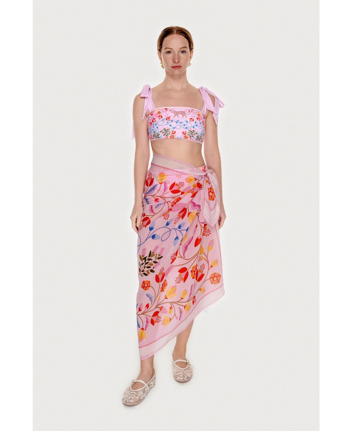 Women's Beach Sarong Wrap - Pink Imagination