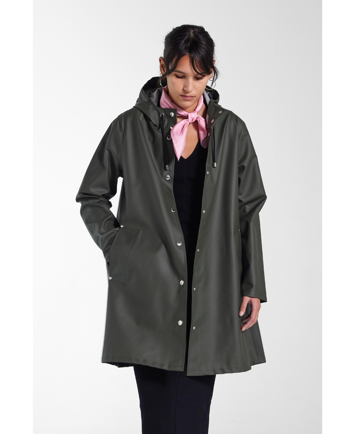 Women's Mosebacke Lightweight Raincoat - Green