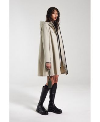 Mosebacke Hooded Long Sleeve Raincoat