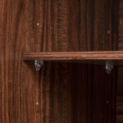 71" Freestanding Pantry Cabinet with 2 Drawers, 8 Door Shelves, 3 Cabinet Shelves, Embossed Texture Finish